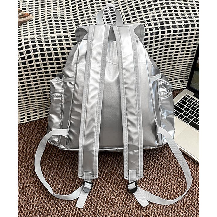 巾着リュック メタリック ドロストバッグ | SUNSHINE CLOSET | 詳細画像16 