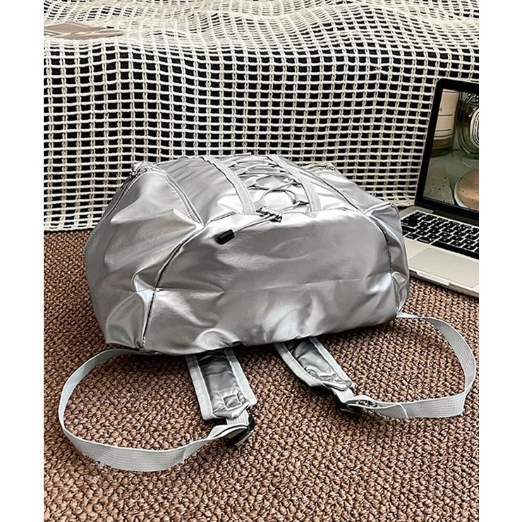 巾着リュック メタリック ドロストバッグ | SUNSHINE CLOSET | 詳細画像17 