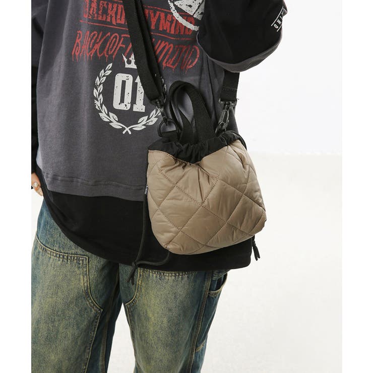 ショルダーバッグ キルティング斜め掛け鞄 | SUNSHINE CLOSET | 詳細画像10 