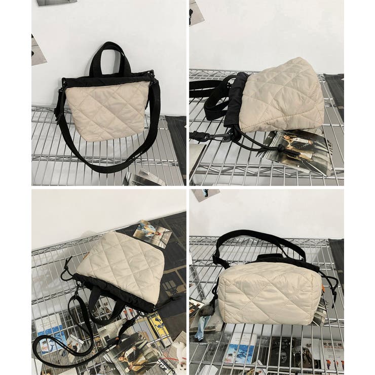 レディース ふかふか巾着バッグ 軽量ナイロンバッグ | SUNSHINE CLOSET | 詳細画像28 