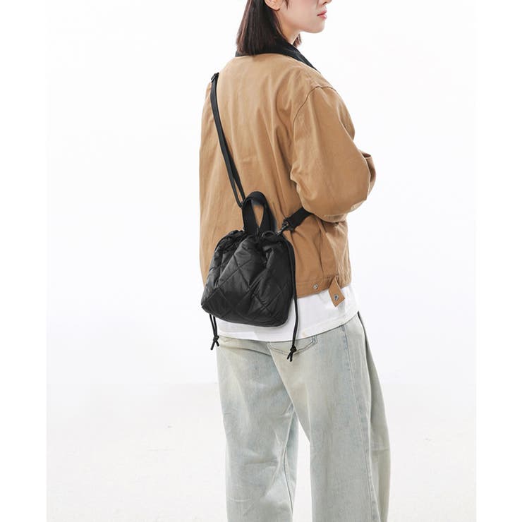 ショルダーバッグ キルティング斜め掛け鞄 | SUNSHINE CLOSET | 詳細画像3 