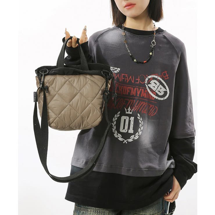 ショルダーバッグ キルティング斜め掛け鞄 | SUNSHINE CLOSET | 詳細画像8 