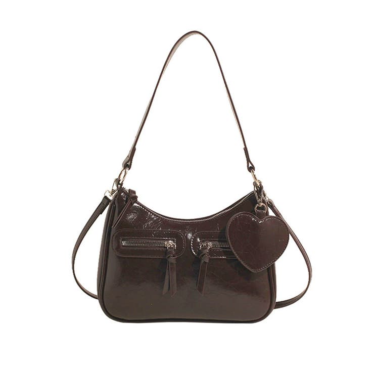 レトロショルダーバッグ ハートチャーム付 | SUNSHINE CLOSET | 詳細画像21 