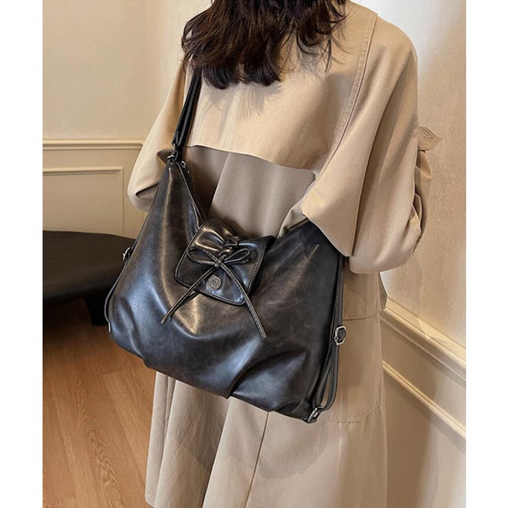 ショルダーバッグ フェイクレザーリュック | SUNSHINE CLOSET | 詳細画像1 