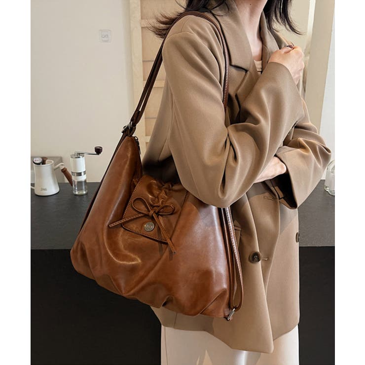 ショルダーバッグ フェイクレザーリュック | SUNSHINE CLOSET | 詳細画像12 