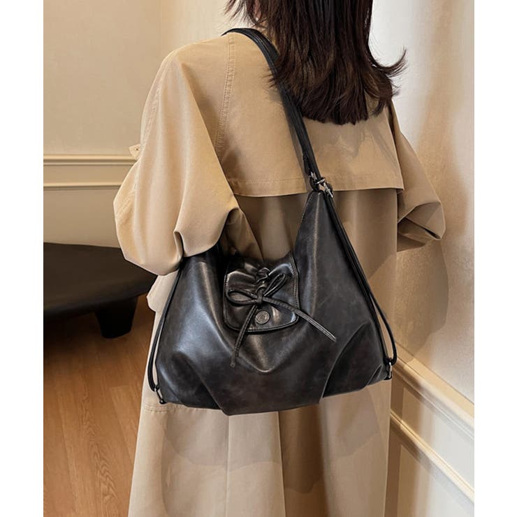 ショルダーバッグ フェイクレザーリュック | SUNSHINE CLOSET | 詳細画像2 