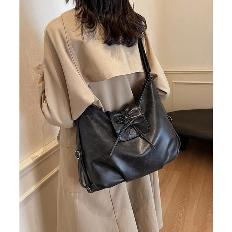 ショルダーバッグ フェイクレザーリュック | SUNSHINE CLOSET | 詳細画像3 