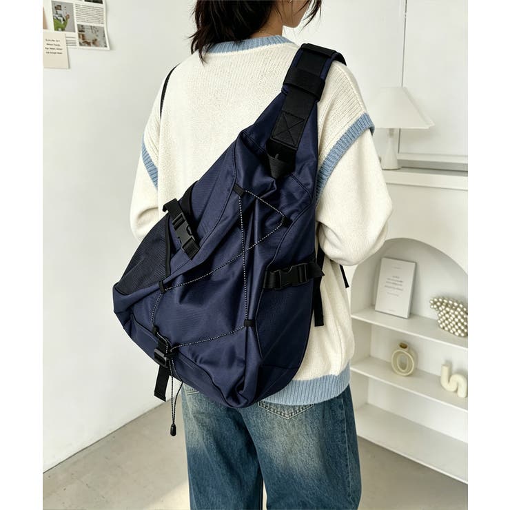 ユニセックスメッセンジャーバッグ お出かけスリングバッグ 自転車アウトドアバッグ | SUNSHINE CLOSET | 詳細画像10 