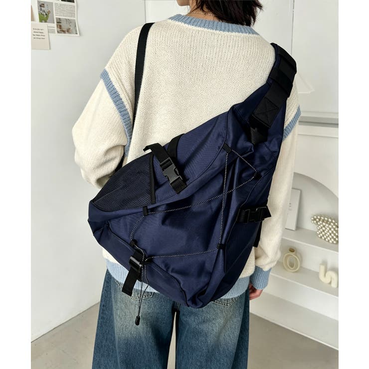 ユニセックスメッセンジャーバッグ お出かけスリングバッグ 自転車アウトドアバッグ | SUNSHINE CLOSET | 詳細画像11 