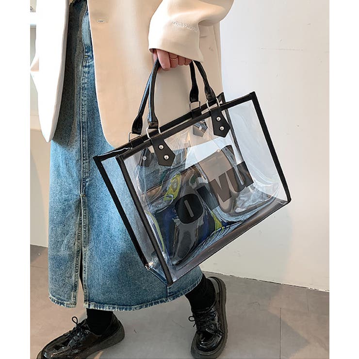 レディースバッグミニポーチ付き 軽量大容量肩掛けバッグ お出かけ手提げバッグ | SUNSHINE CLOSET | 詳細画像5 