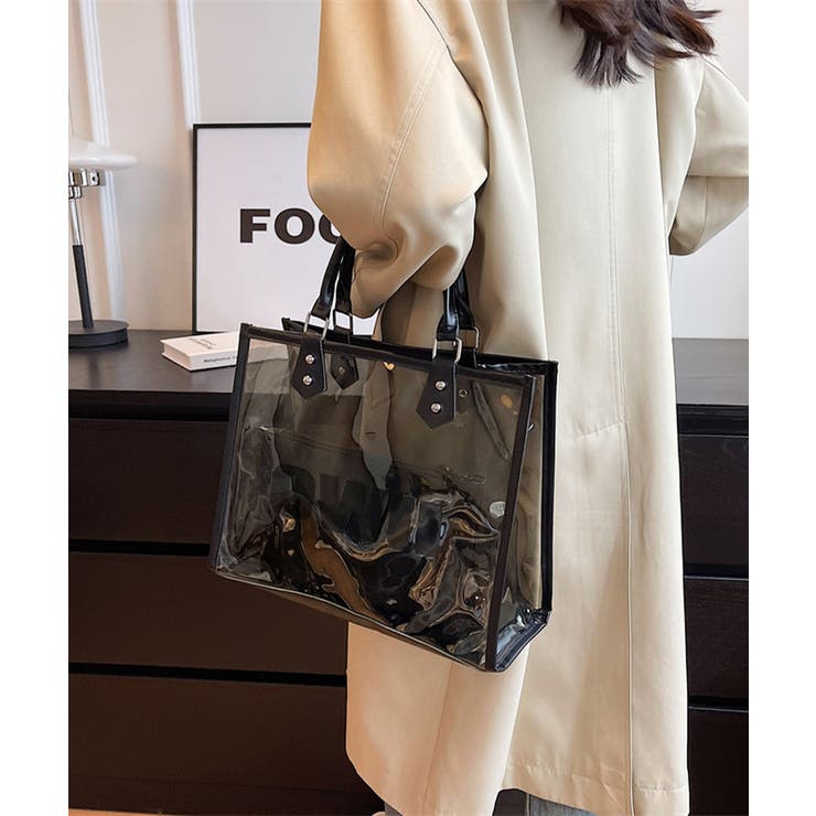 レディースバッグミニポーチ付き 軽量大容量肩掛けバッグ お出かけ手提げバッグ | SUNSHINE CLOSET | 詳細画像6 