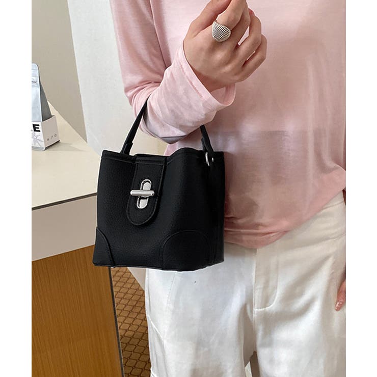 大人可愛いミニハンドバッグ オフィスカジュアル上品斜め掛けバッグ 通勤通学フェミ… | SUNSHINE CLOSET | 詳細画像3 
