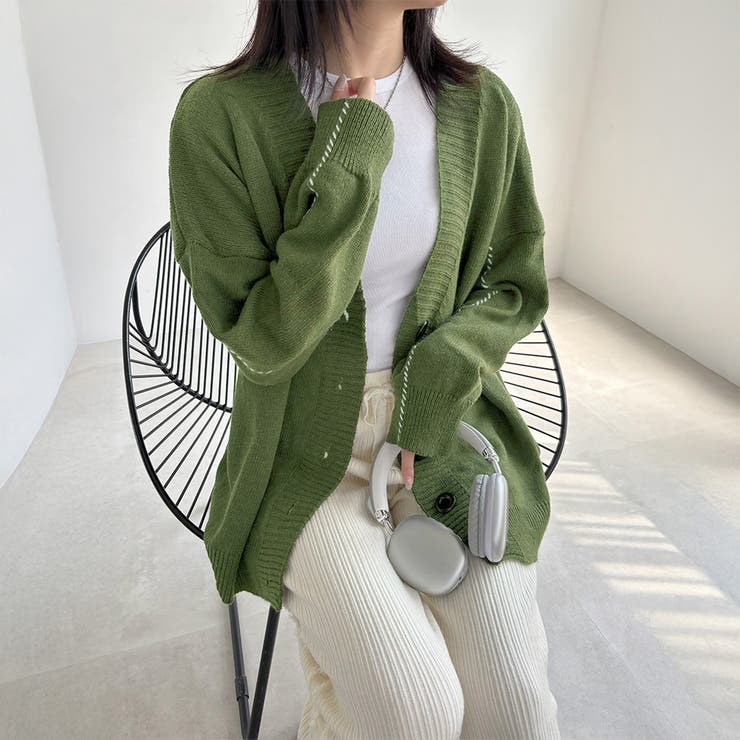 ニットカーディガン レディース アウター | SUNSHINE CLOSET | 詳細画像17 