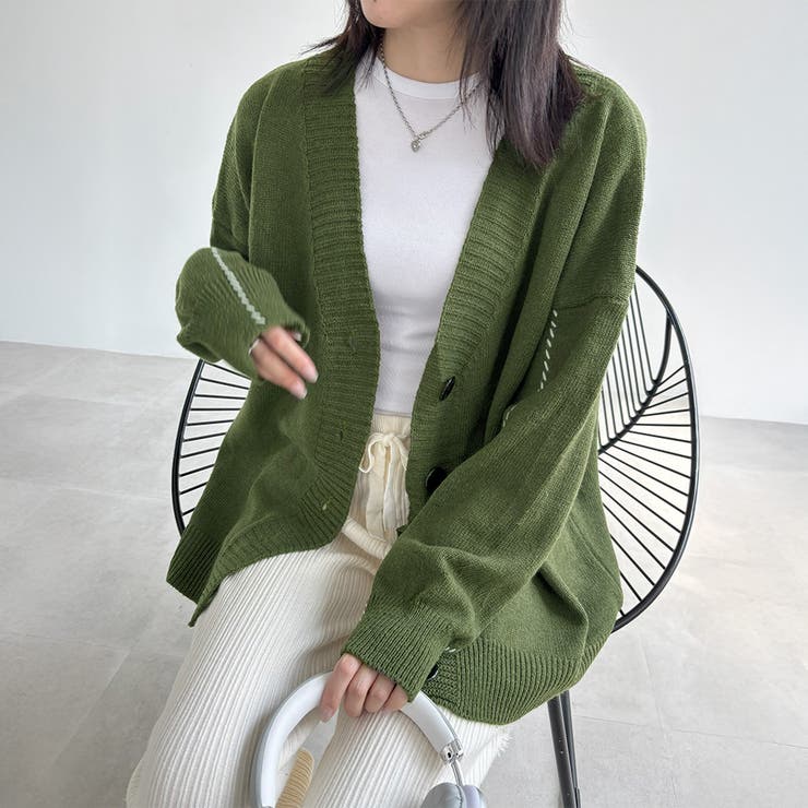 ニットカーディガン レディース アウター | SUNSHINE CLOSET | 詳細画像19 