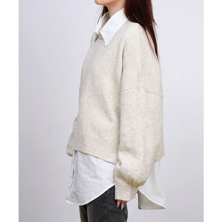 ゆったりコクーンニットミックスカラー秋冬 | SUNSHINE CLOSET | 詳細画像12 