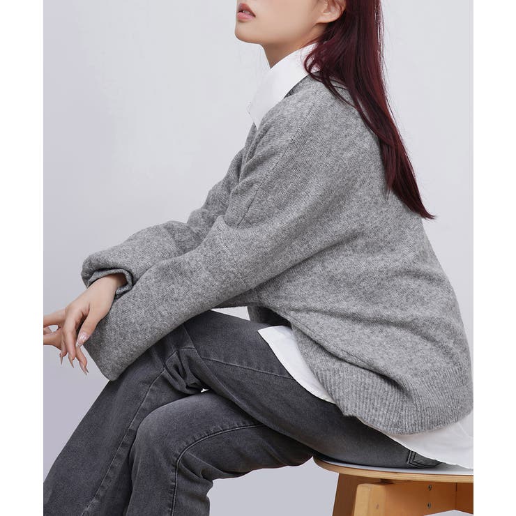 ゆったりコクーンニットミックスカラー秋冬 | SUNSHINE CLOSET | 詳細画像19 