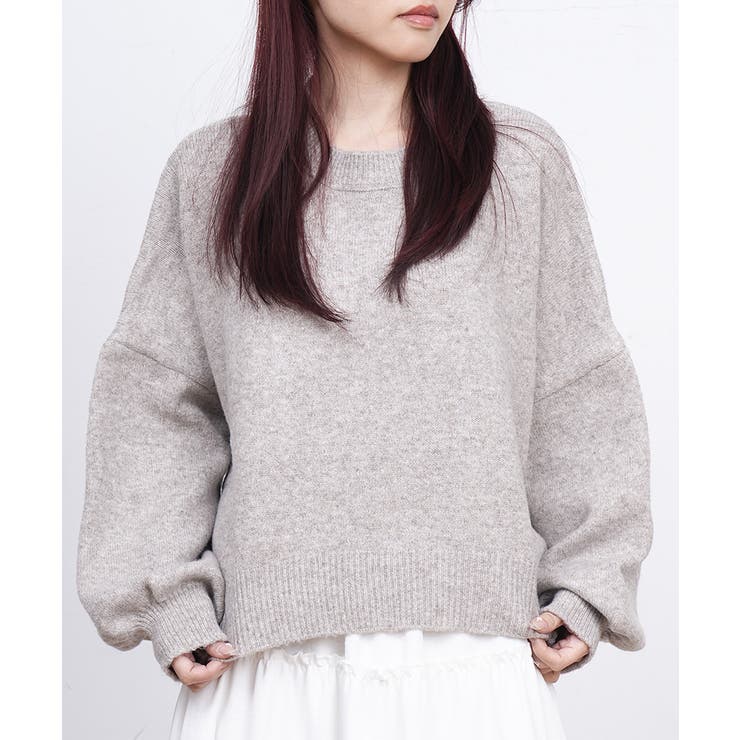 ゆったりコクーンニットミックスカラー秋冬 | SUNSHINE CLOSET | 詳細画像2 