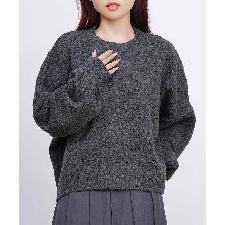 ゆったりコクーンニットミックスカラー秋冬 | SUNSHINE CLOSET | 詳細画像23 