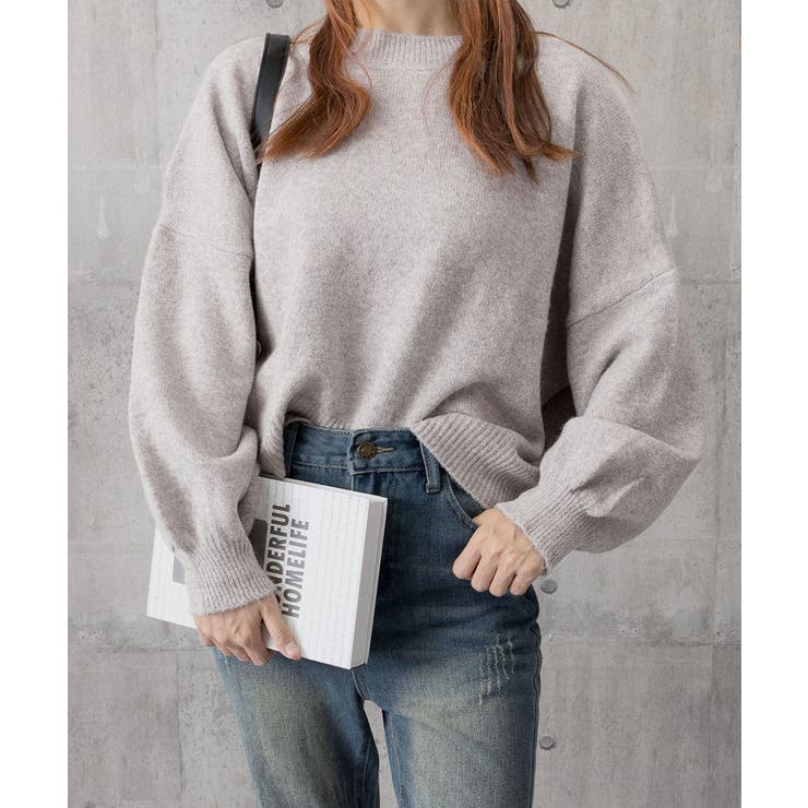 ゆったりコクーンニットミックスカラー秋冬 | SUNSHINE CLOSET | 詳細画像28 