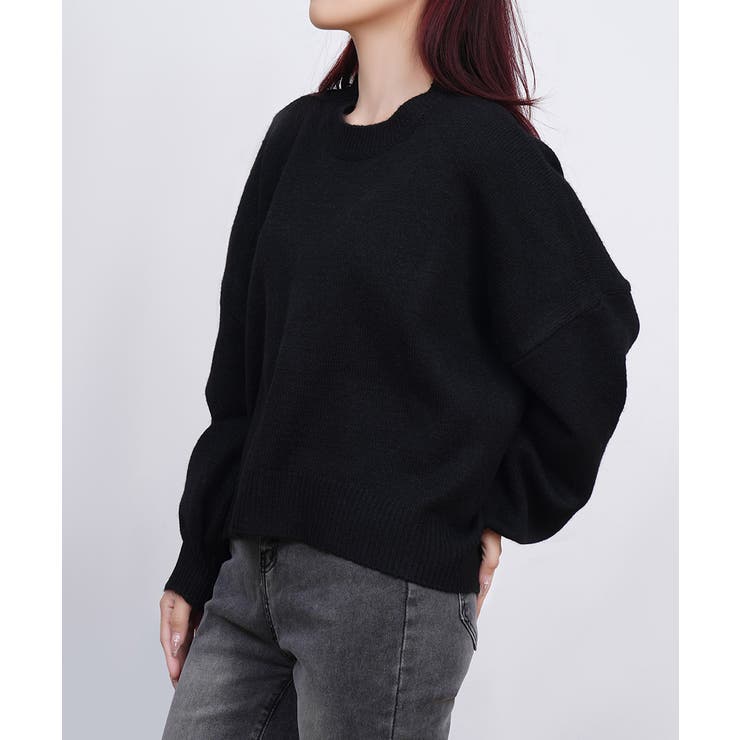 ゆったりコクーンニットミックスカラー秋冬 | SUNSHINE CLOSET | 詳細画像7 