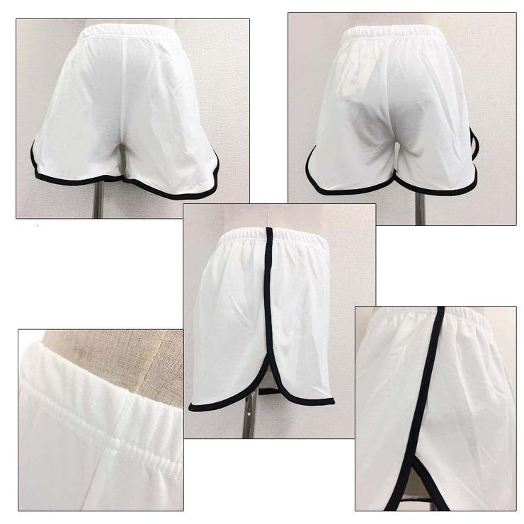 Aakasha♥日本未入荷【シフォン ショートパンツ】 セール】アシメデザインラップショートパンツ（その他パンツ