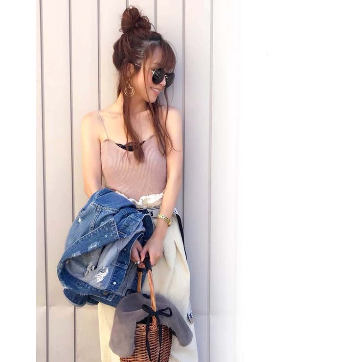 ニットキャミソール レディース リブニット | SUNSHINE CLOSET | 詳細画像6 