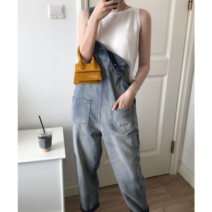 サロペット デニムパンツ レディース | SUNSHINE CLOSET | 詳細画像13 