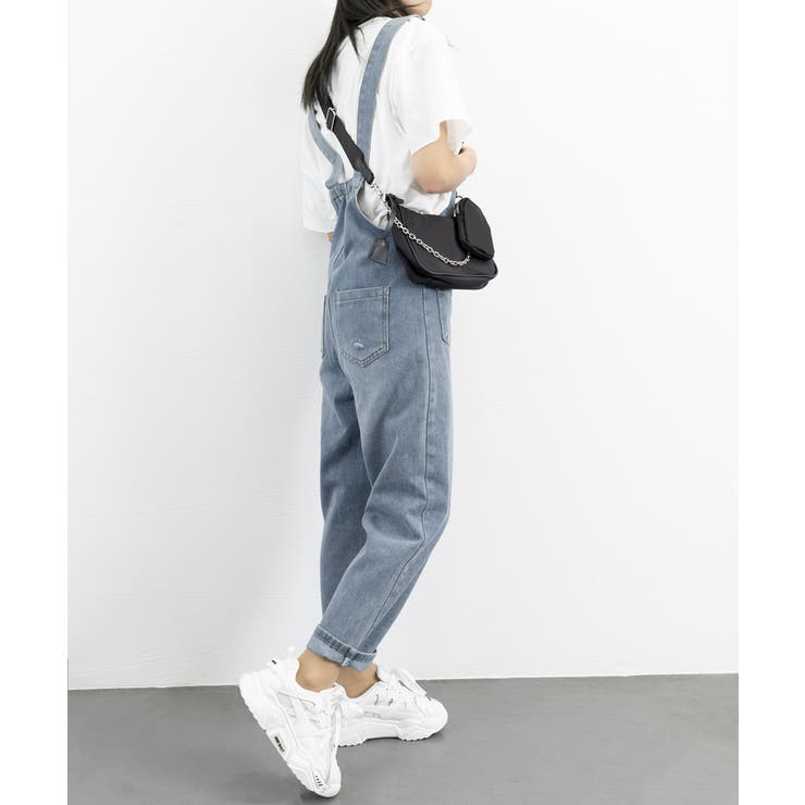 サロペット デニムパンツ レディース | SUNSHINE CLOSET | 詳細画像15 