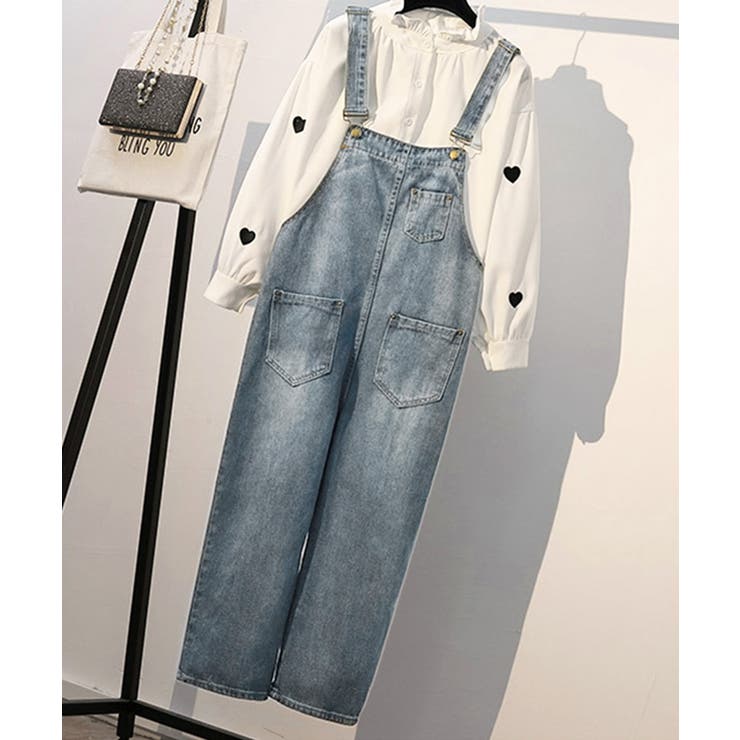 サロペット デニムパンツ レディース | SUNSHINE CLOSET | 詳細画像23 