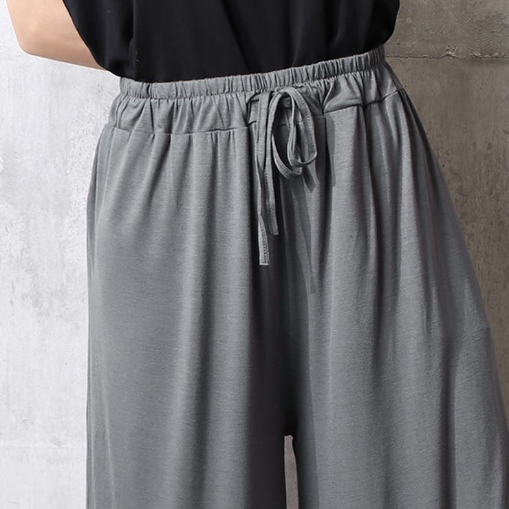 スカーチョ ゆったり ワイドパンツ 夏服 | SUNSHINE CLOSET | 詳細画像14 