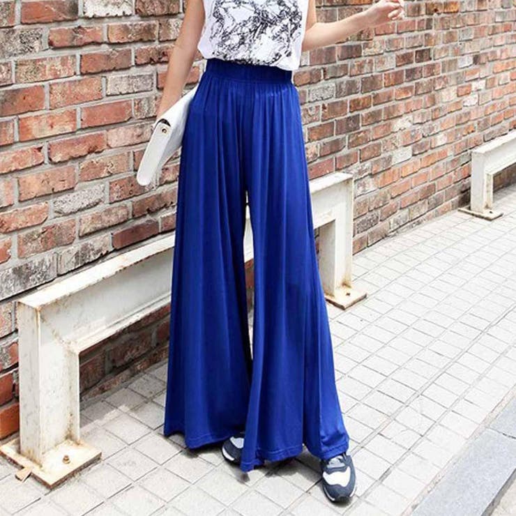 スカーチョ ゆったり ワイドパンツ 夏服 | SUNSHINE CLOSET | 詳細画像16 