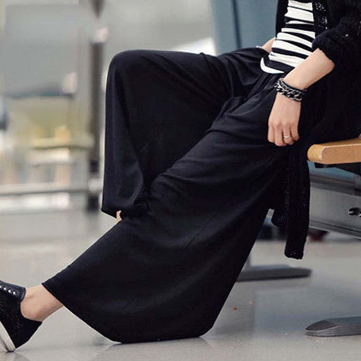 スカーチョ ゆったり ワイドパンツ 夏服 | SUNSHINE CLOSET | 詳細画像7 