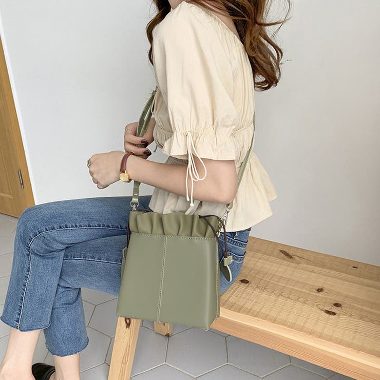 グリーン | ショルダーバッグ レディース 斜め掛け | SUNSHINE CLOSET