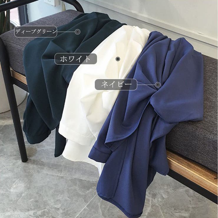 春夏 スキッパーブラウス オフィスカジュアルトップス | SUNSHINE CLOSET | 詳細画像2 