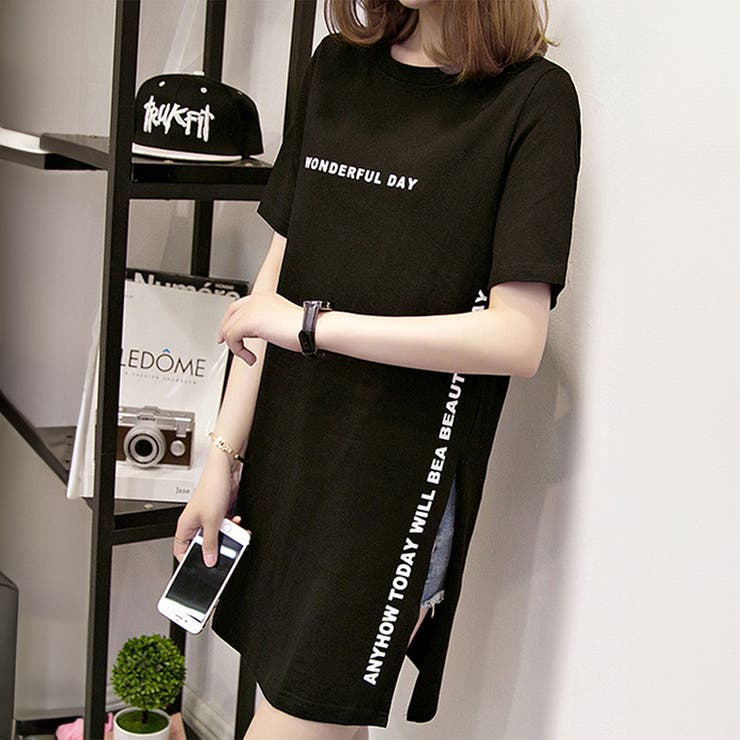 ロゴtシャツ レディース 半袖カジュアル | SUNSHINE CLOSET | 詳細画像1 