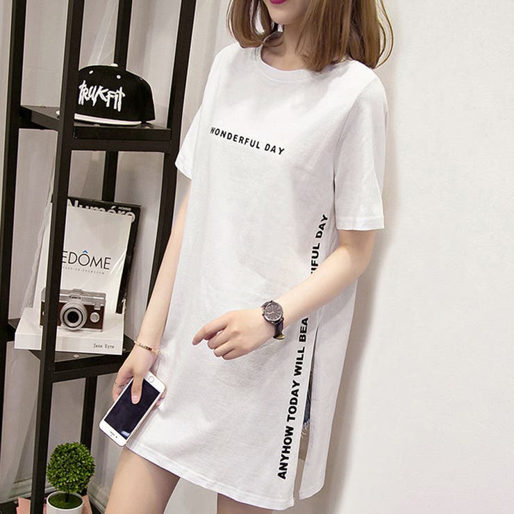 ロゴtシャツ レディース 半袖カジュアル | SUNSHINE CLOSET | 詳細画像10 
