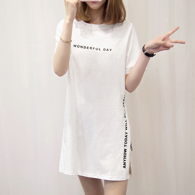 ロゴtシャツ レディース 半袖カジュアル | SUNSHINE CLOSET | 詳細画像11 