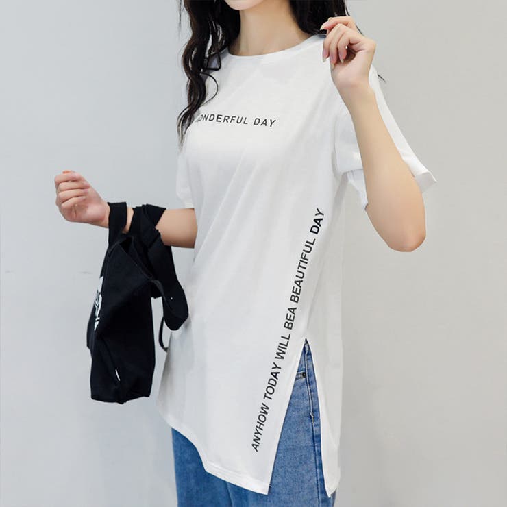 ロゴtシャツ レディース 半袖カジュアル | SUNSHINE CLOSET | 詳細画像13 