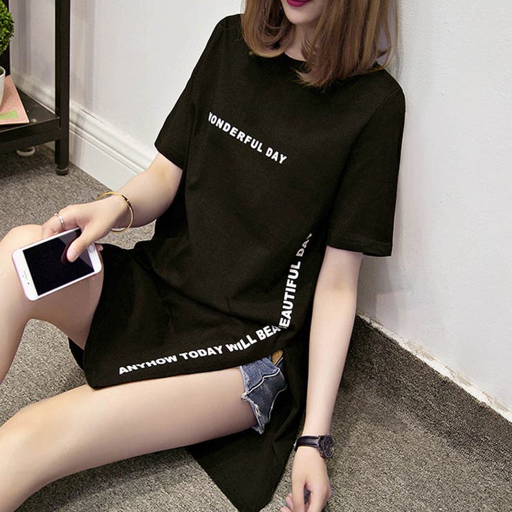 ロゴtシャツ レディース 半袖カジュアル | SUNSHINE CLOSET | 詳細画像2 