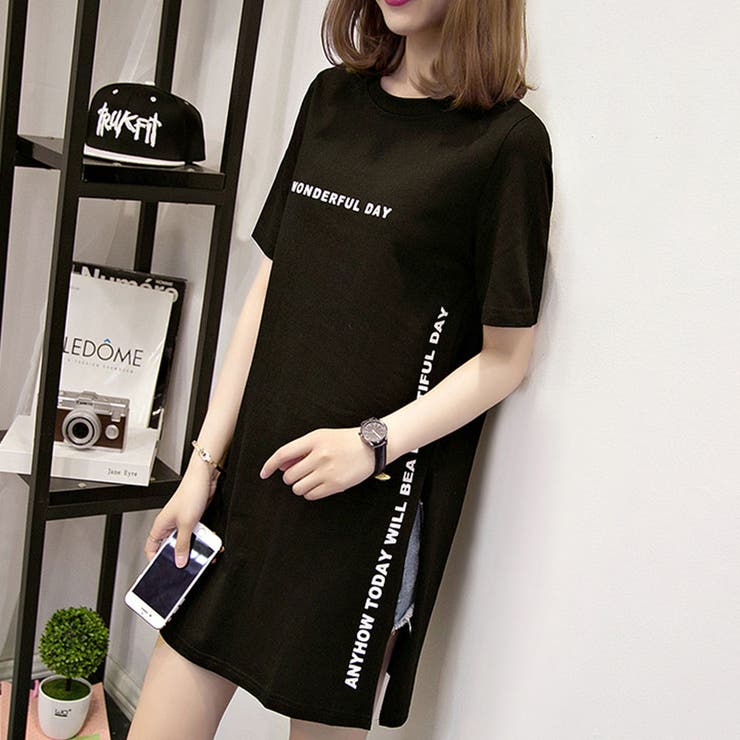 ロゴtシャツ レディース 半袖カジュアル | SUNSHINE CLOSET | 詳細画像4 
