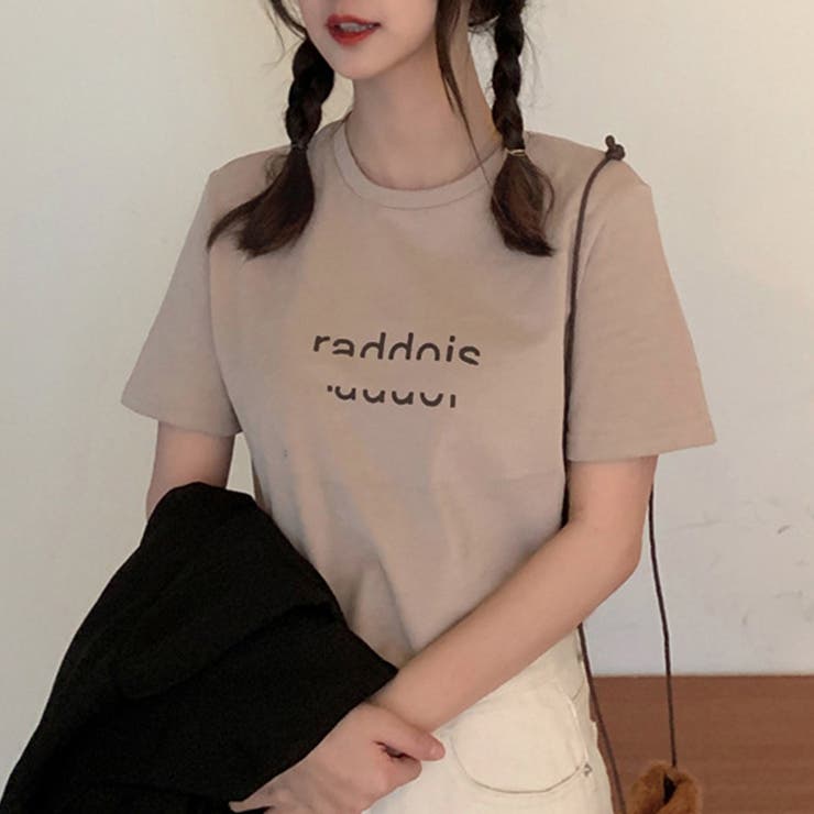 ピンクベージュ | ロゴ ｔシャツ レディース | SUNSHINE CLOSET