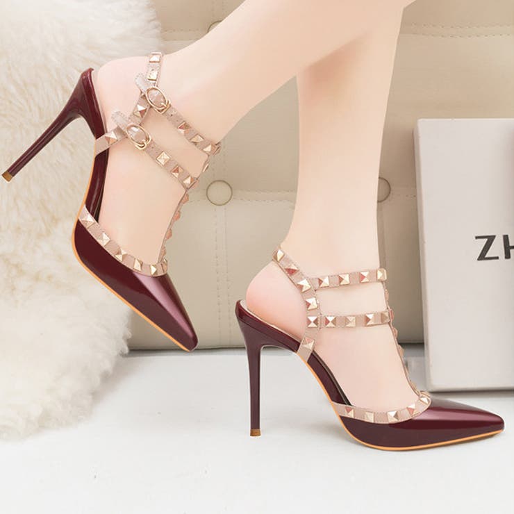 スタッズ ピンヒール パンプス | SUNSHINE CLOSET | 詳細画像12 