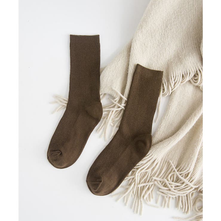 リブソックス レディース ミドル丈 靴下 | SUNSHINE CLOSET | 詳細画像15 