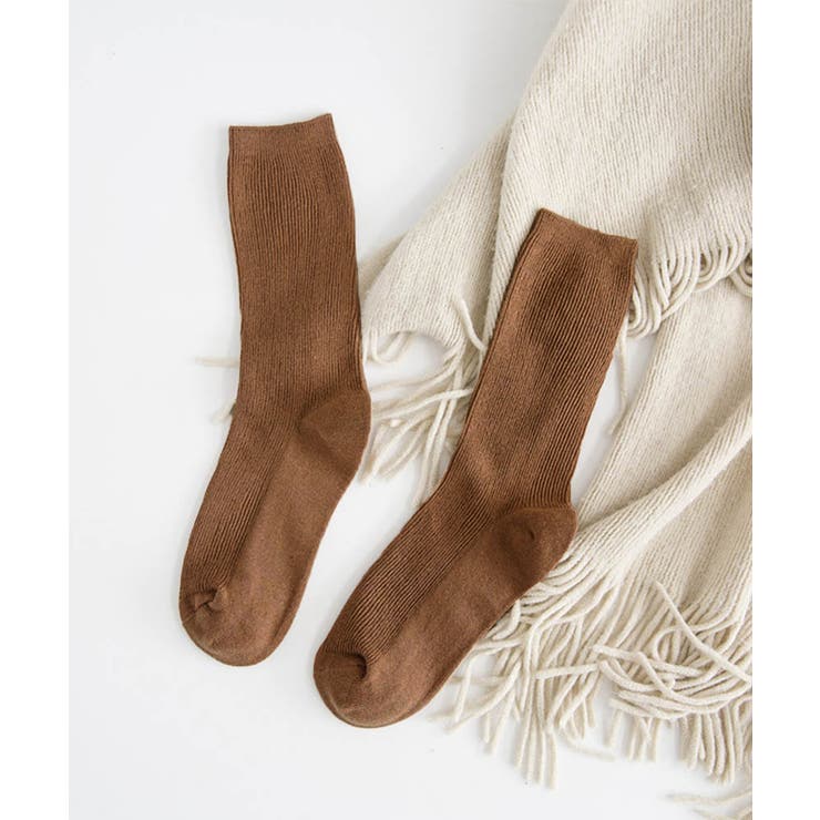 リブソックス レディース ミドル丈 靴下 | SUNSHINE CLOSET | 詳細画像16 