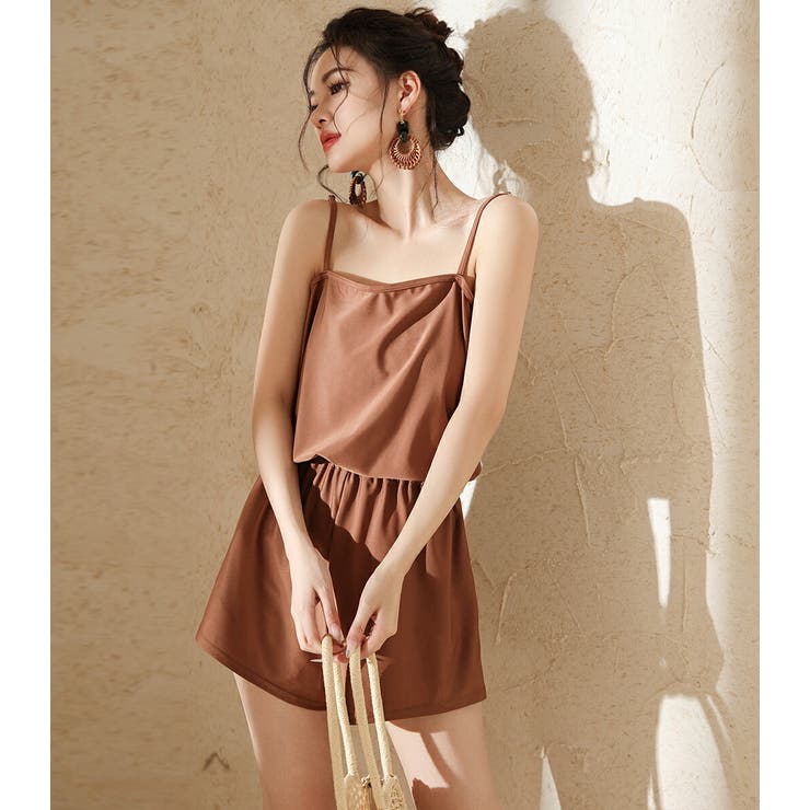 【ビキニ水着3点セット】レディース 体型カバー ロンパース | Angel Luna | 詳細画像12 