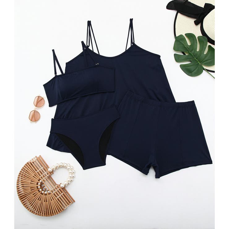 【ビキニ水着4点セット】レディース 体型カバー アウター | Angel Luna | 詳細画像14 