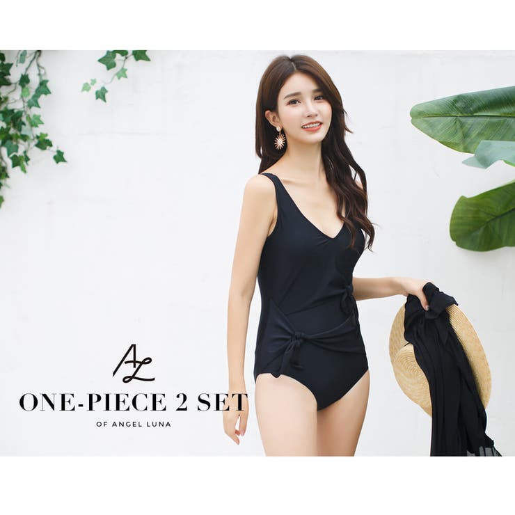 ワンピース水着 AGNEL Lily Monokini Choco 水着 レディース ワンピース[品番：AGLT0000777]｜Angel Luna