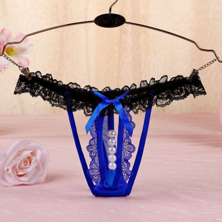 ブルー | セクシーショーツ ランジェリー 単品 | Anna Mu JAPAN