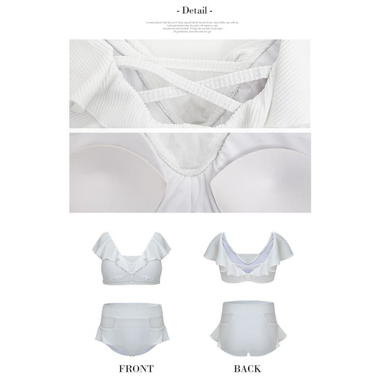 水着体型カバー レディース ビキニ | Anna Mu JAPAN | 詳細画像5 