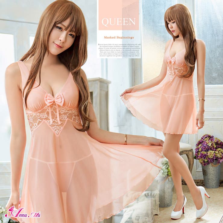 ベビードール Tバック セット | Anna Mu JAPAN | 詳細画像1 